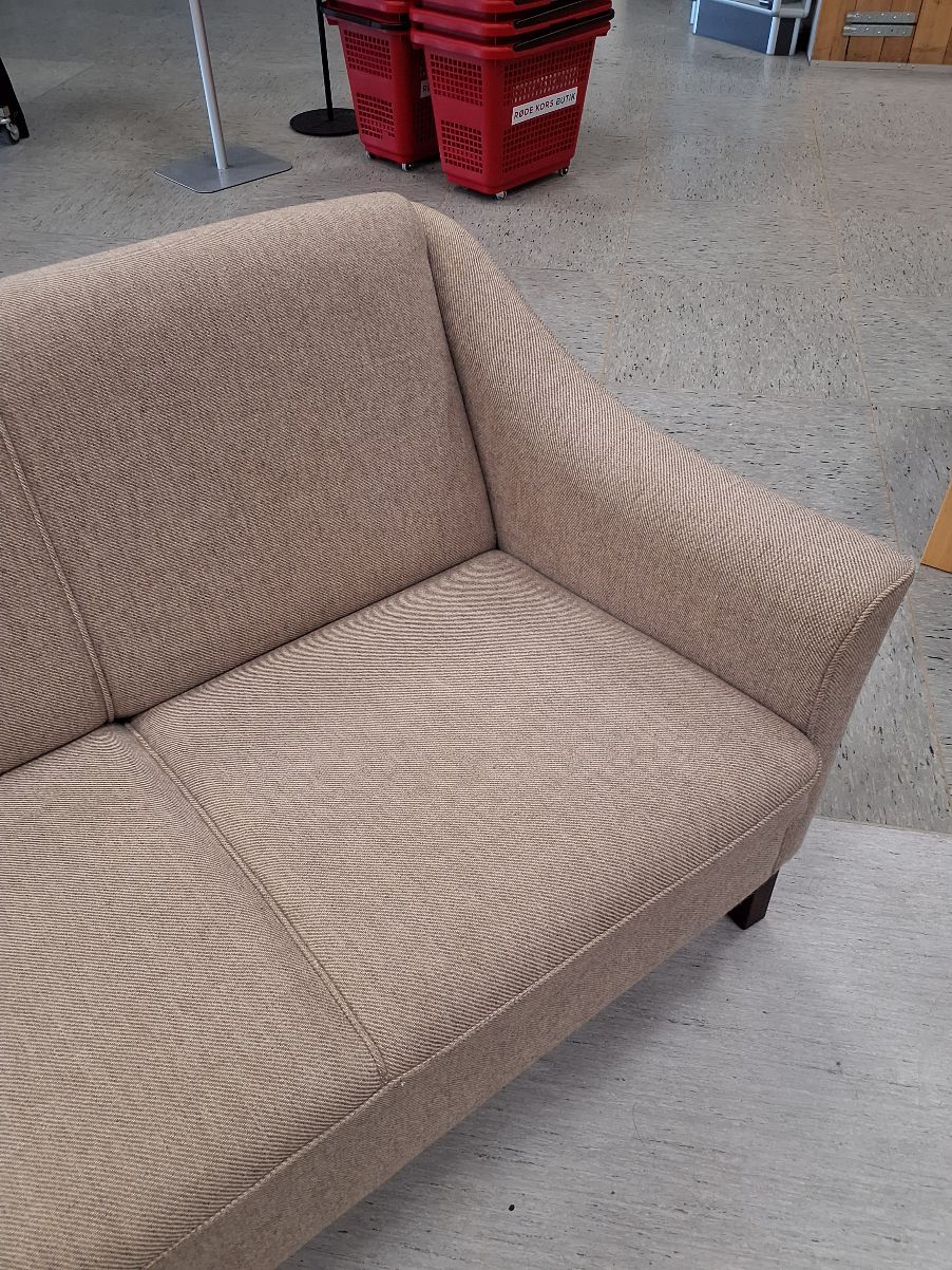 Lys beige 3 ps sofa